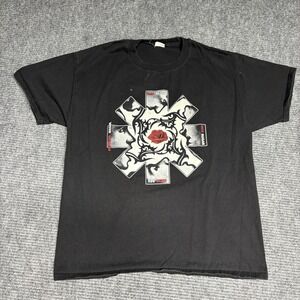 Red Hot Chili Peppers Blood Sugar Tour 2017 Black Graphic T Shirt‎ Mens Large